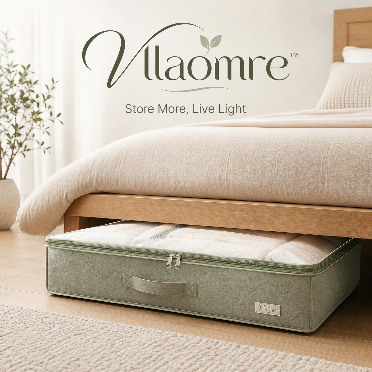 Vllaomre™ Under Bed Storage Bags Set