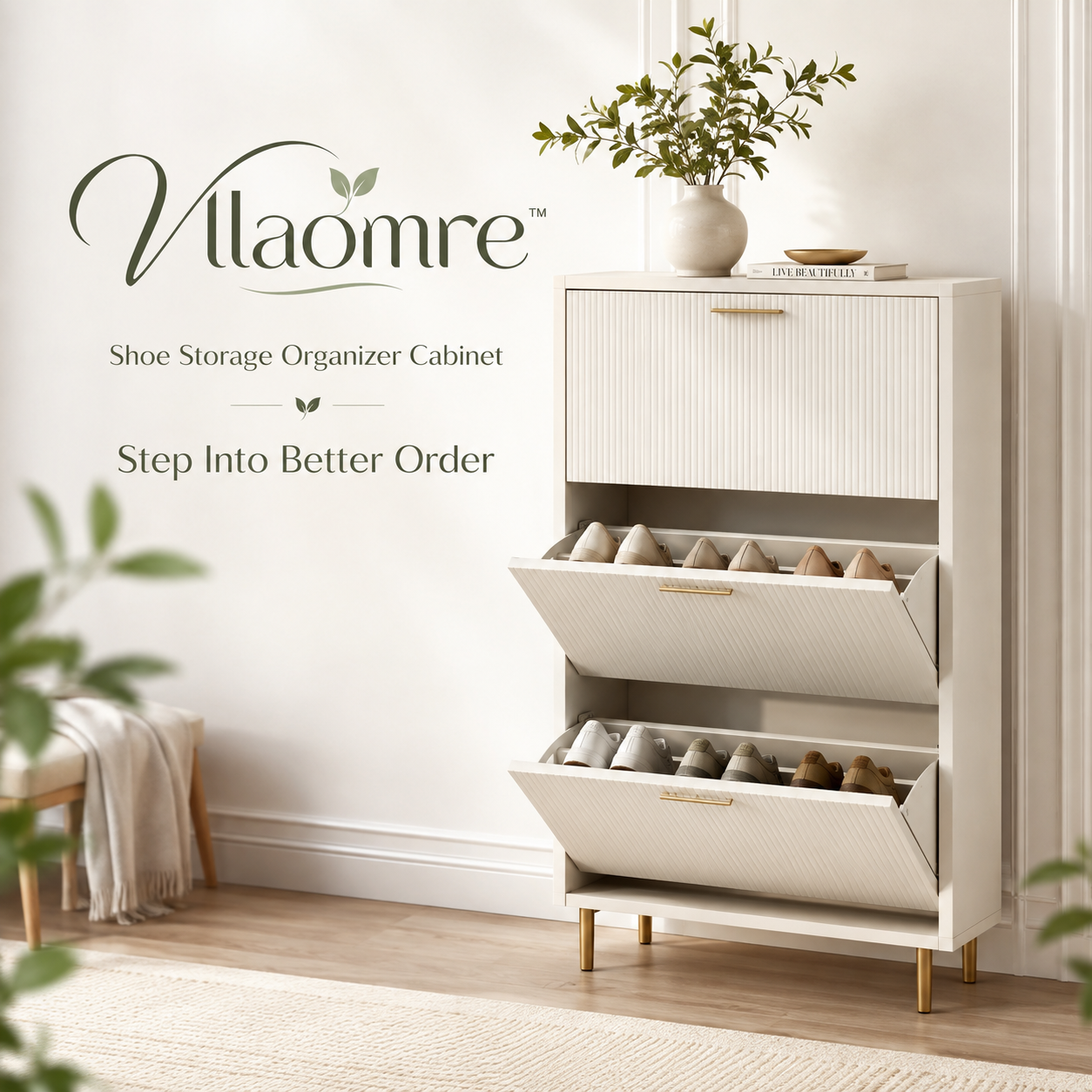 Vllaomre™ Shoe Storage Organizer Cabinet